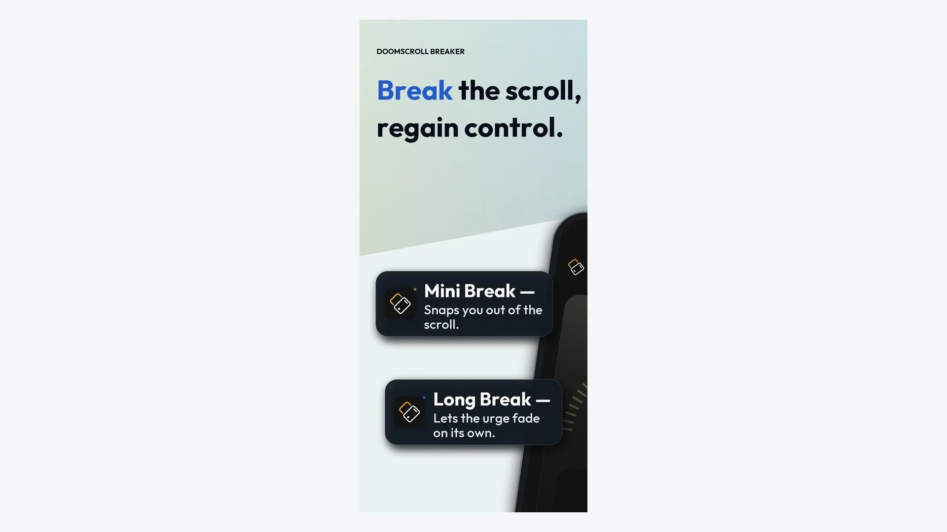 Breakly: Screen Time Limit screenshot 1