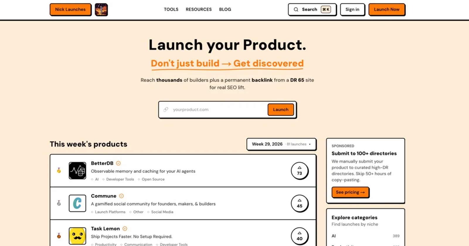 Nick Launches - Don't just build, get di screenshot 1