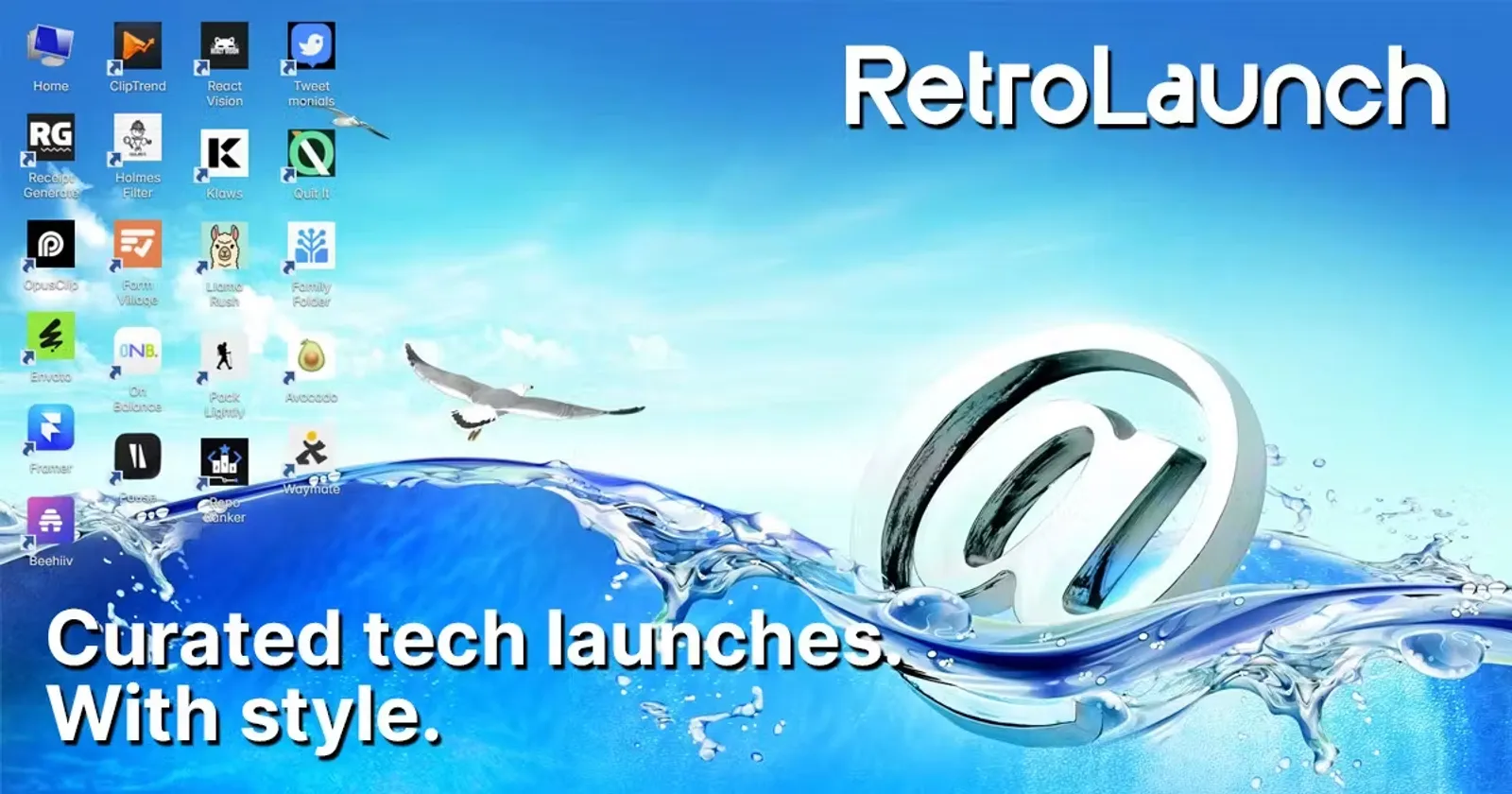 Retro Launch screenshot 1