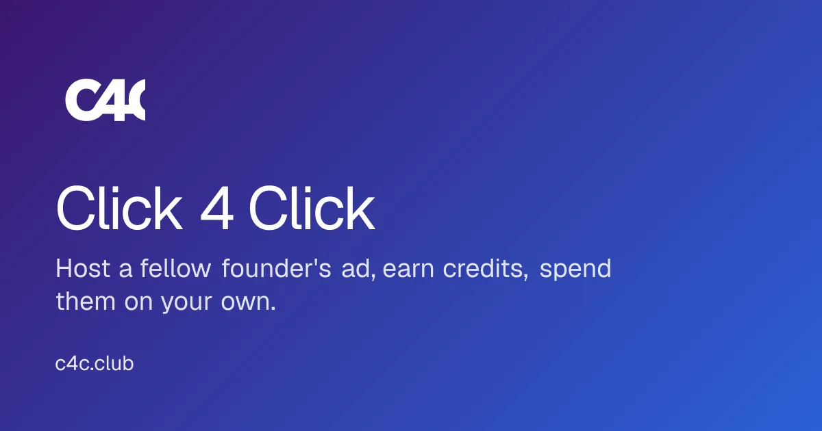 Click 4 Click Club screenshot 1