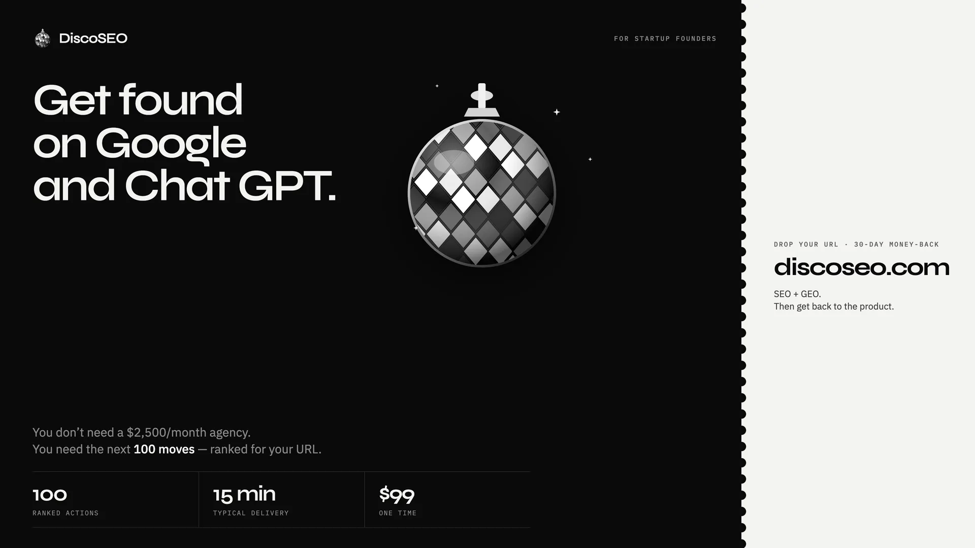 DiscoSEO screenshot 1