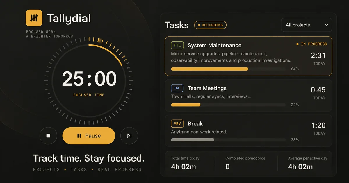Tallydial screenshot 1