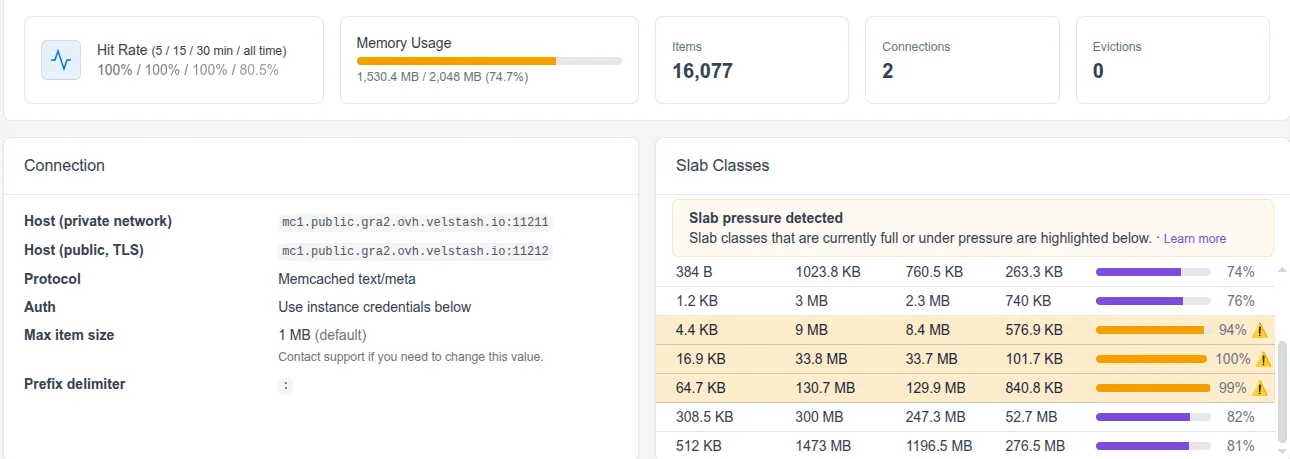Velstash Cache screenshot 1