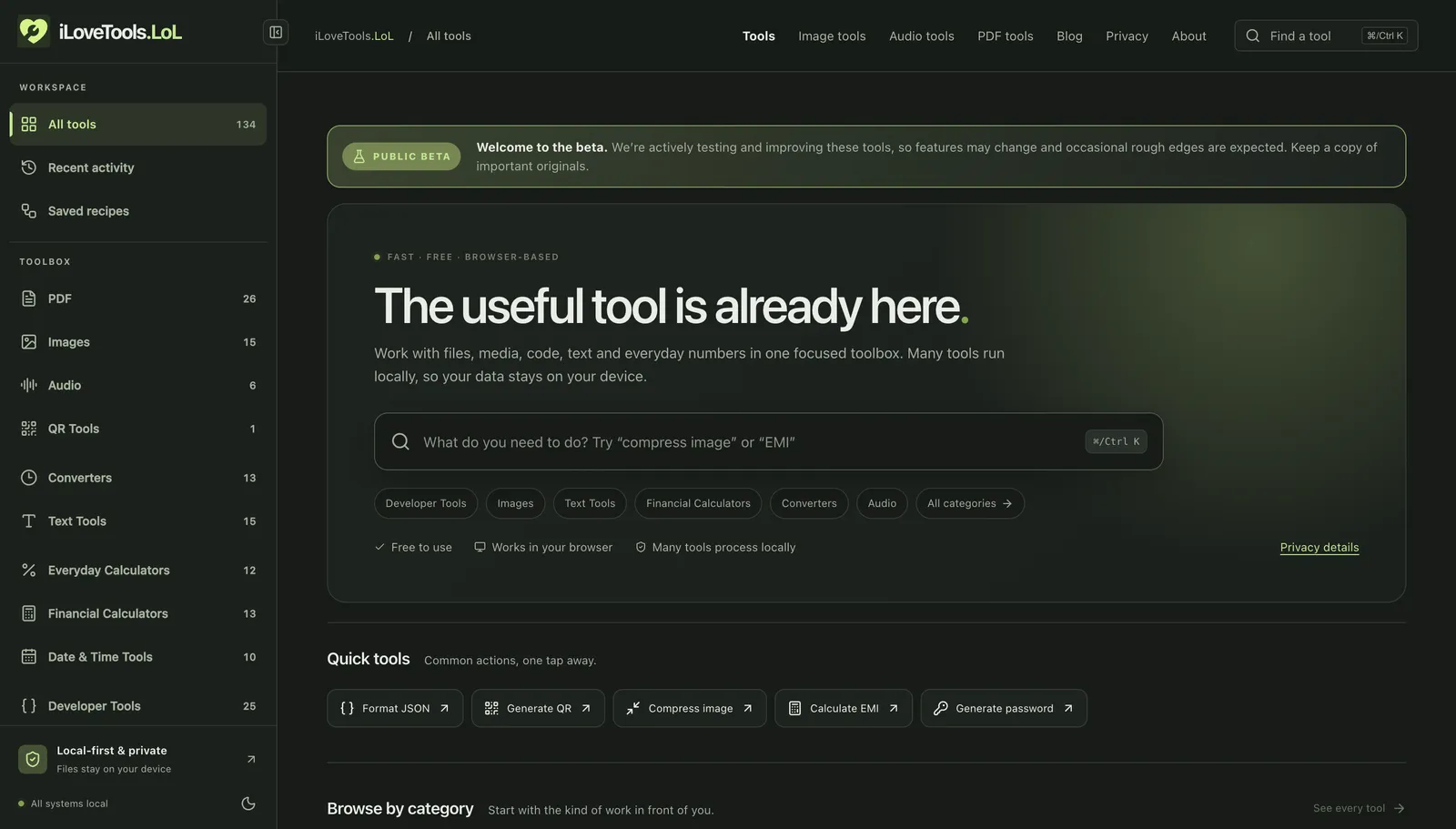 iLoveTools screenshot 1