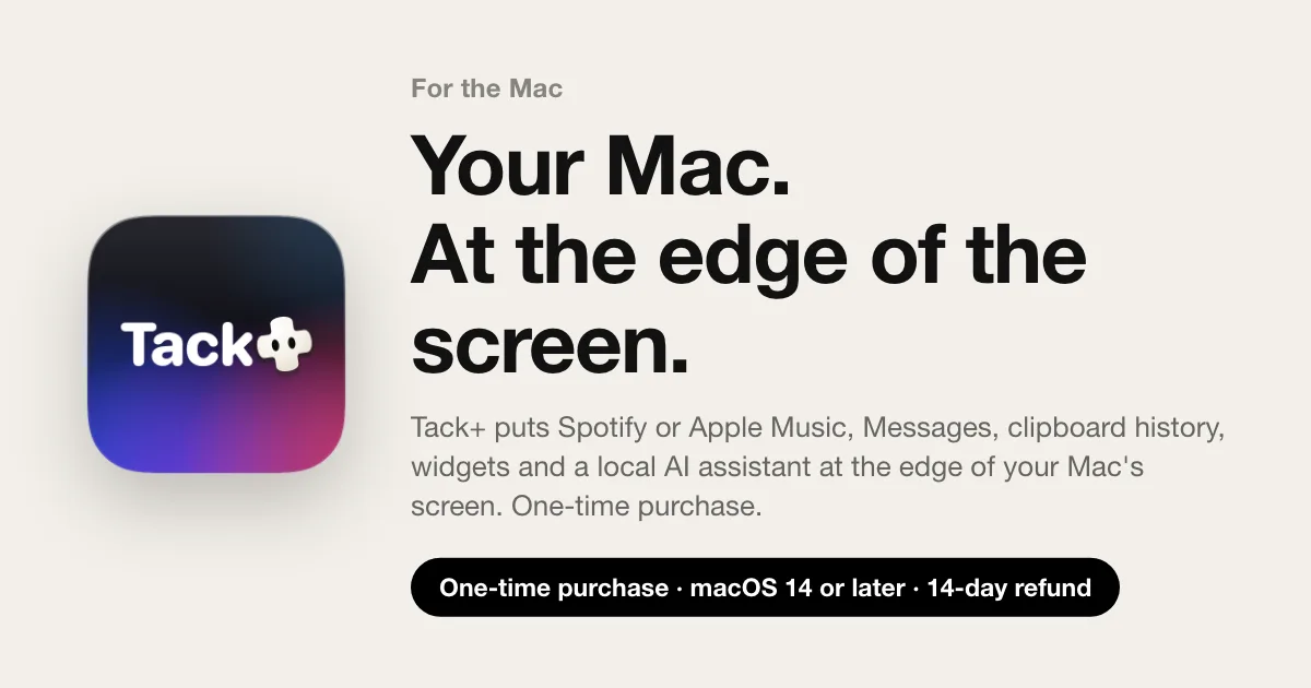 Tack+ screenshot 1