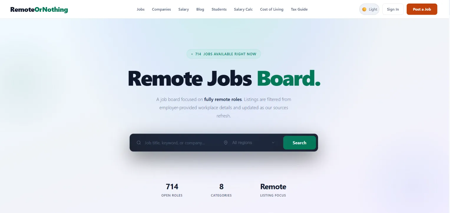 RemoteOrNothing screenshot 1