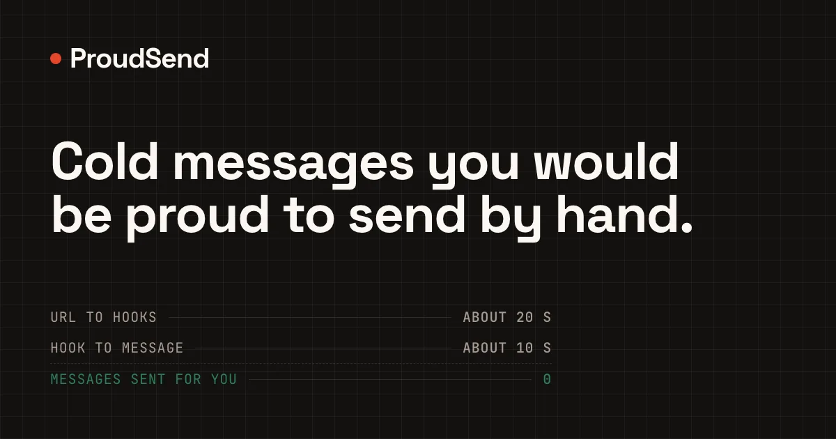 ProudSend screenshot 1