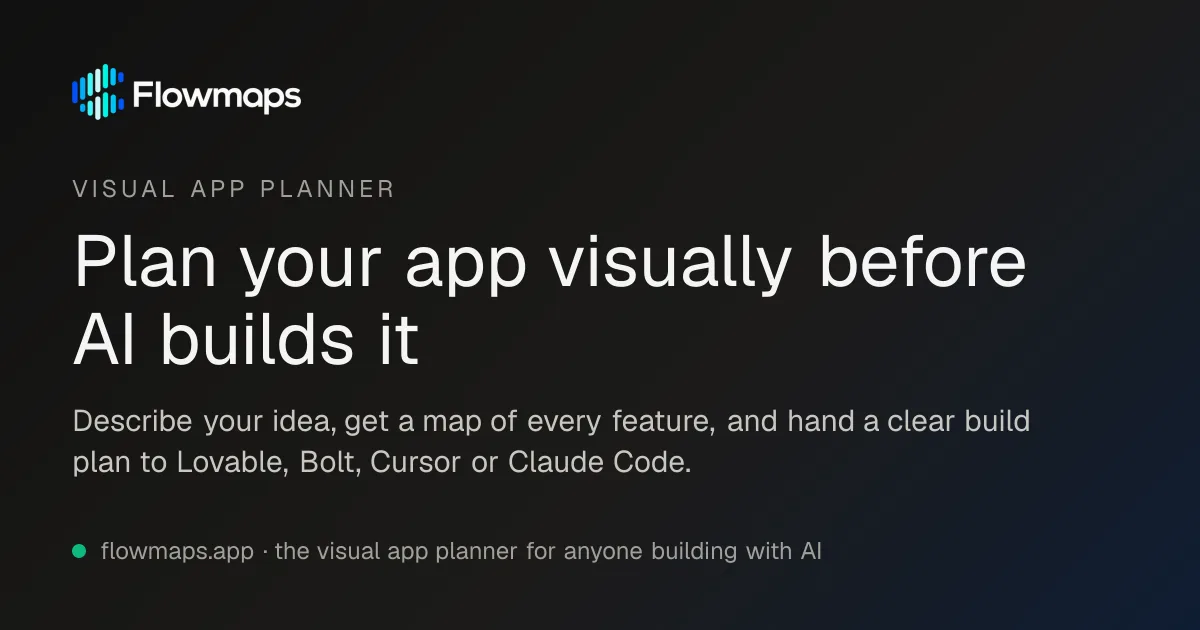 Flowmaps screenshot 1
