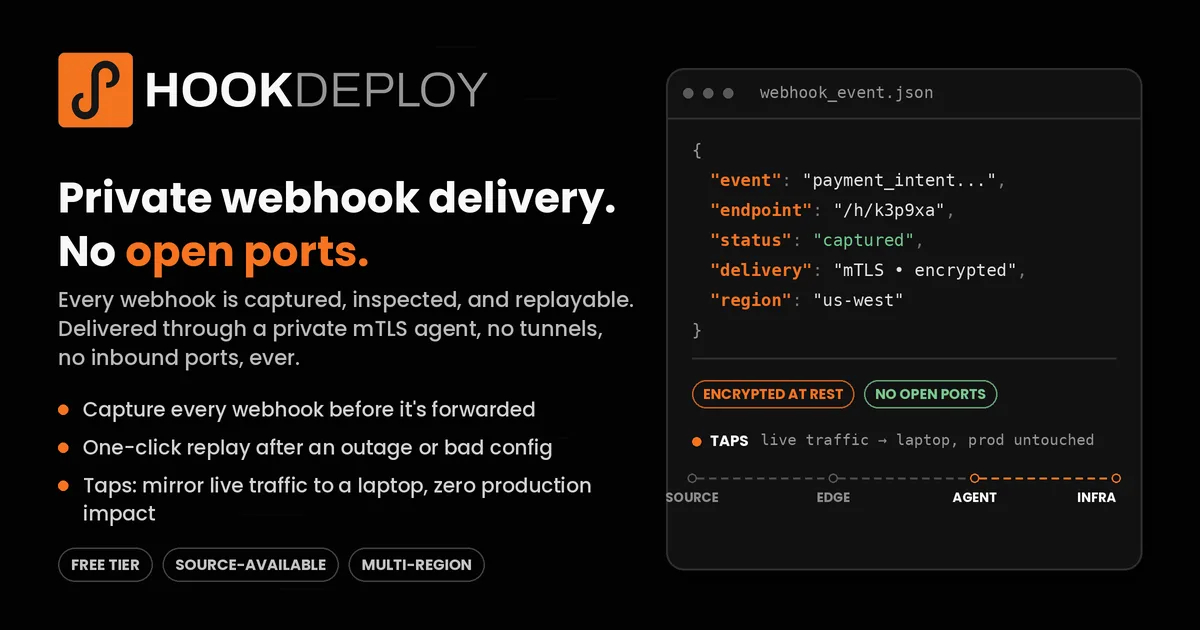 HookDeploy screenshot 1