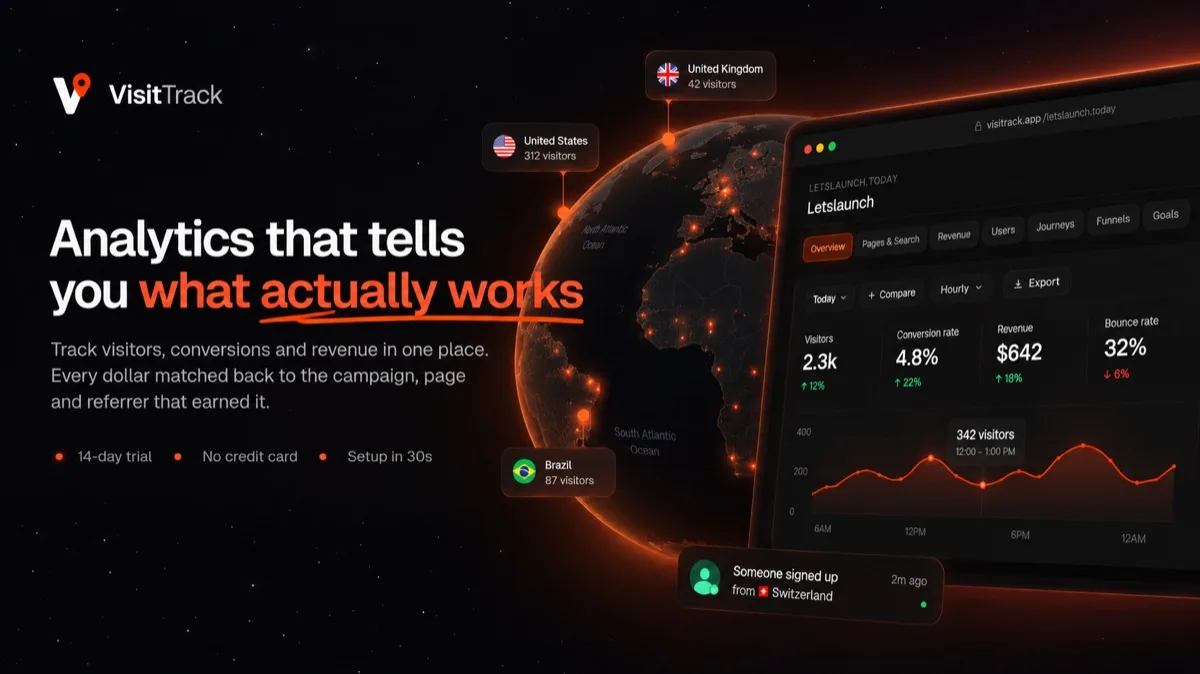 VisitTrack screenshot 1
