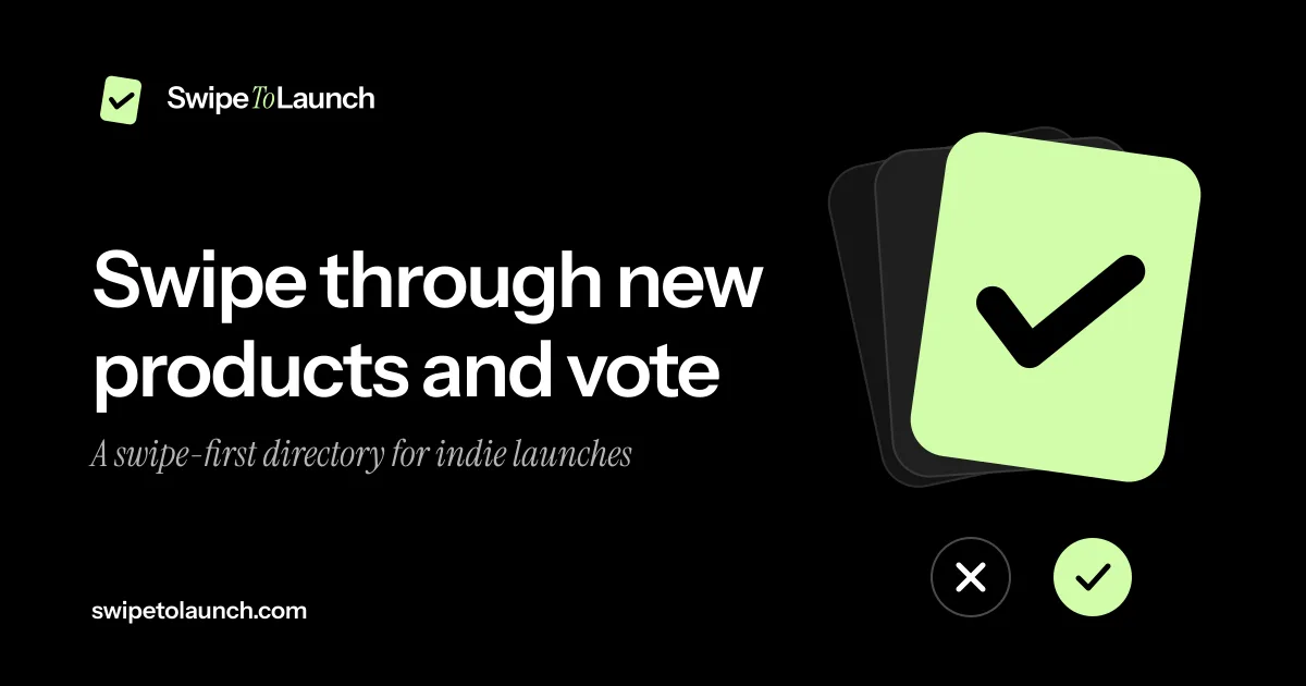 SwipeToLaunch screenshot 1