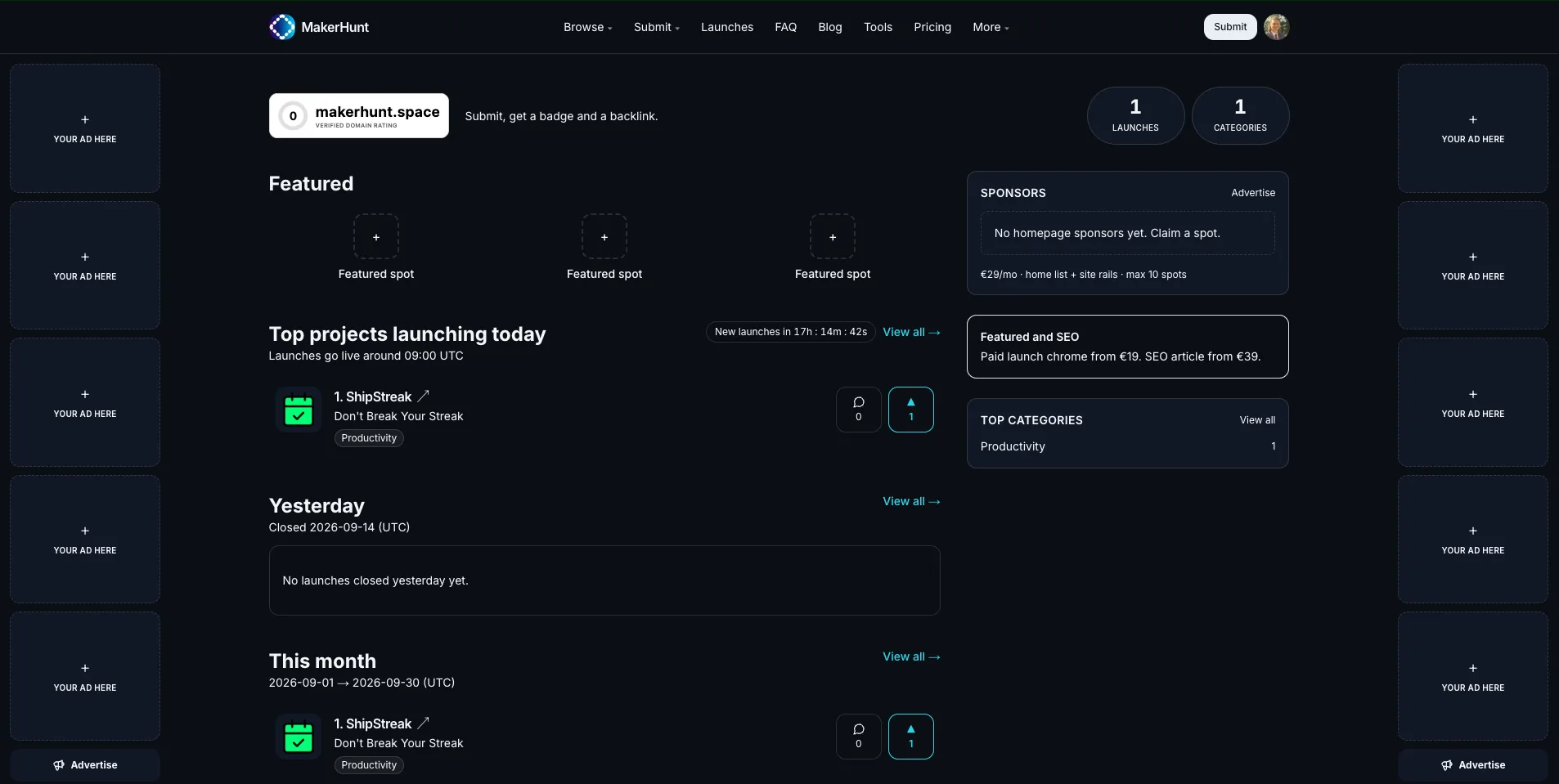 MakerHunt screenshot 1