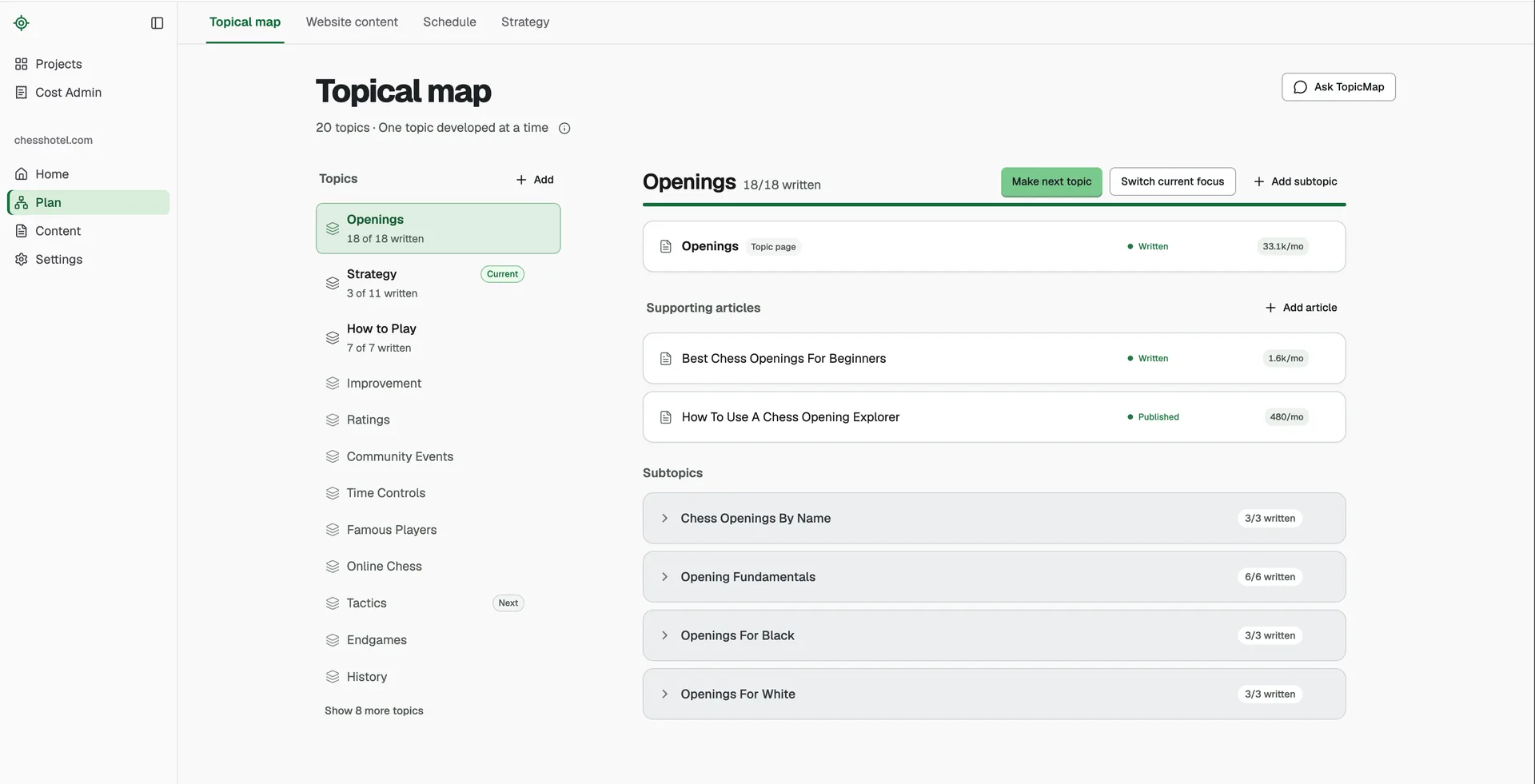 TopicMap screenshot 1