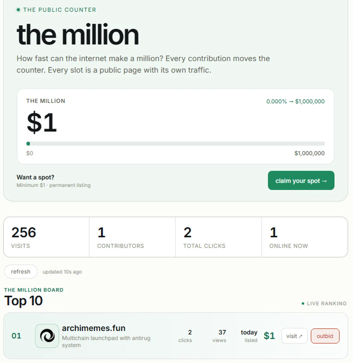 themillion screenshot 1