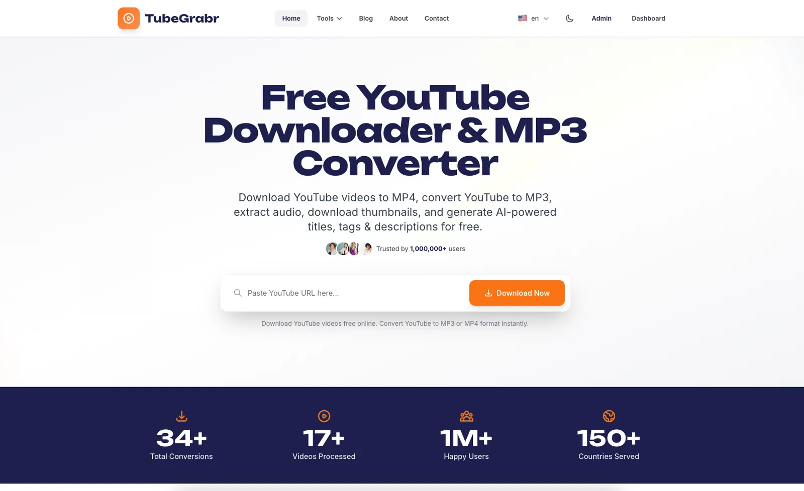 TubeGrabr screenshot 1