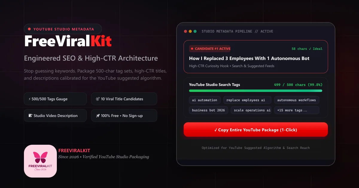 FreeViralKit screenshot 1
