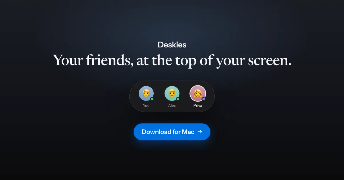 Deskies screenshot 1