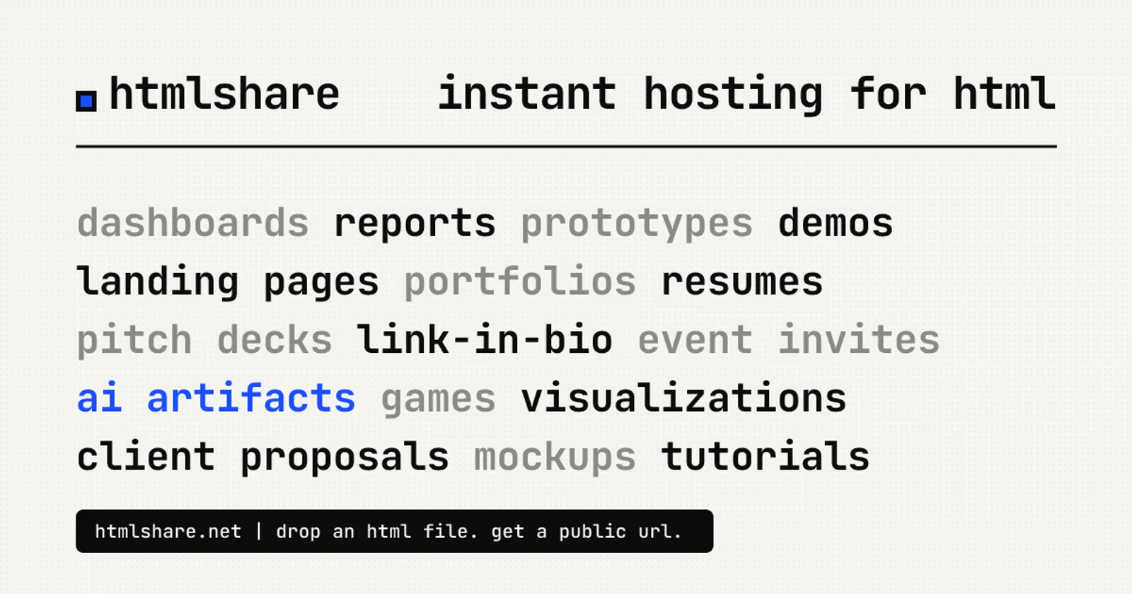 HTML Share screenshot 1