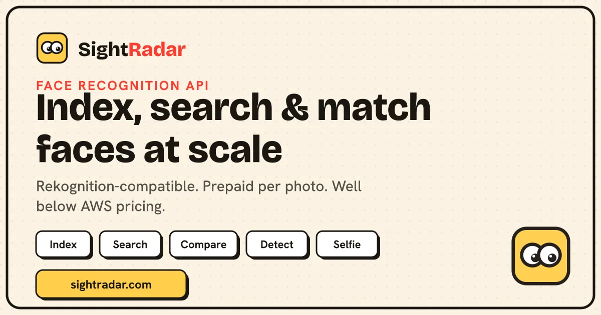 SightRadar screenshot 1