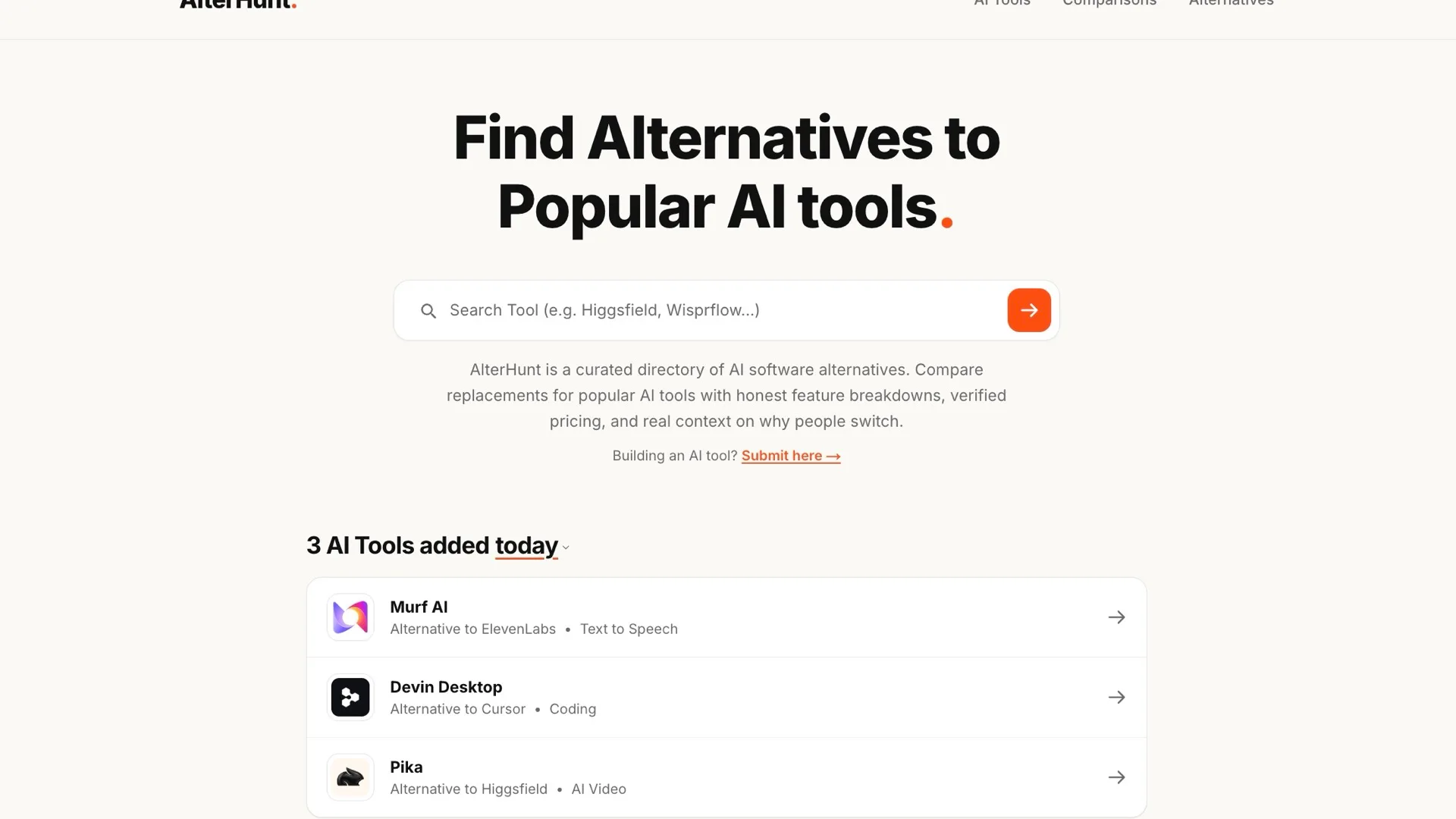 AlterHunt screenshot 1
