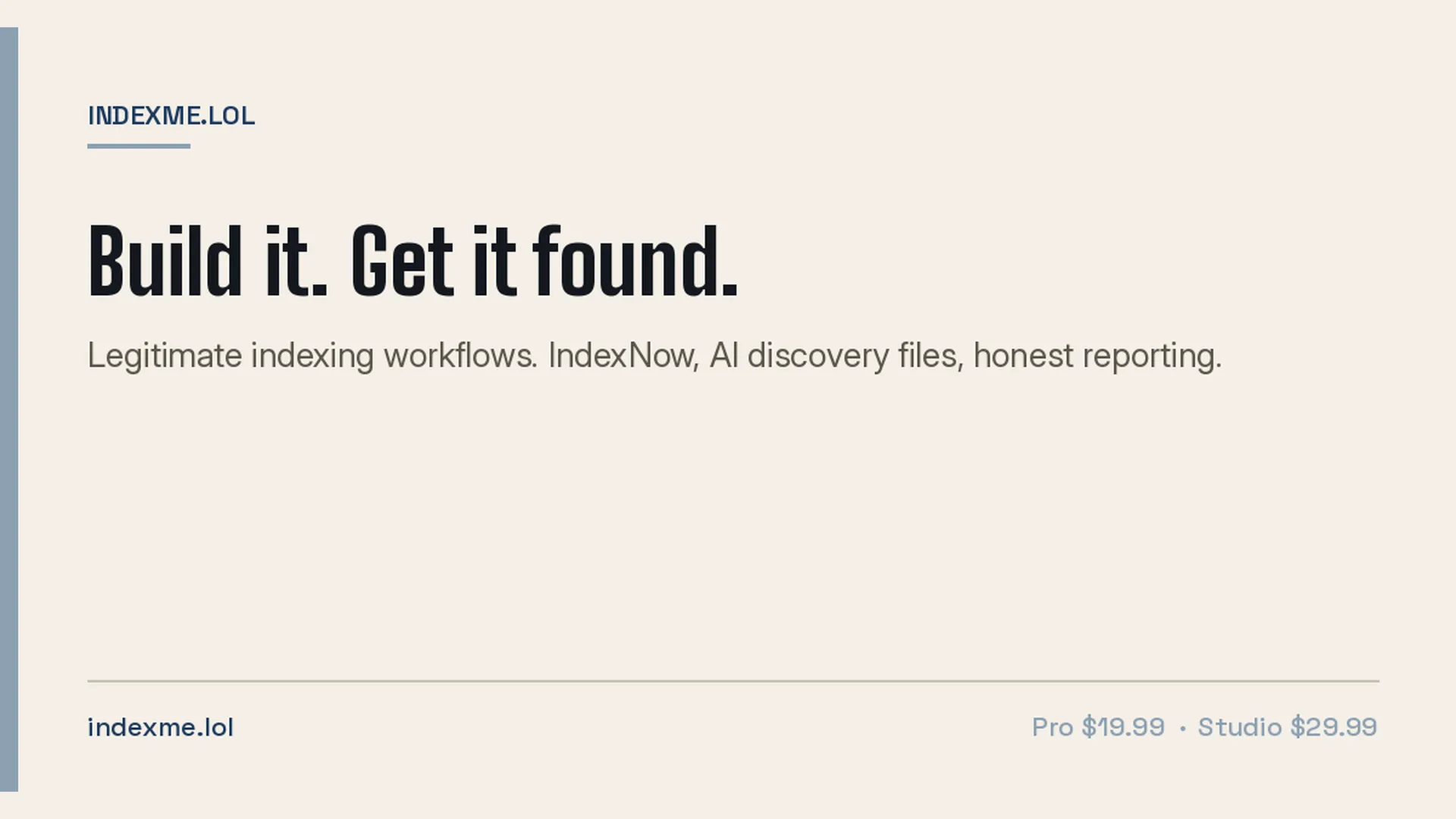 IndexMe screenshot 1