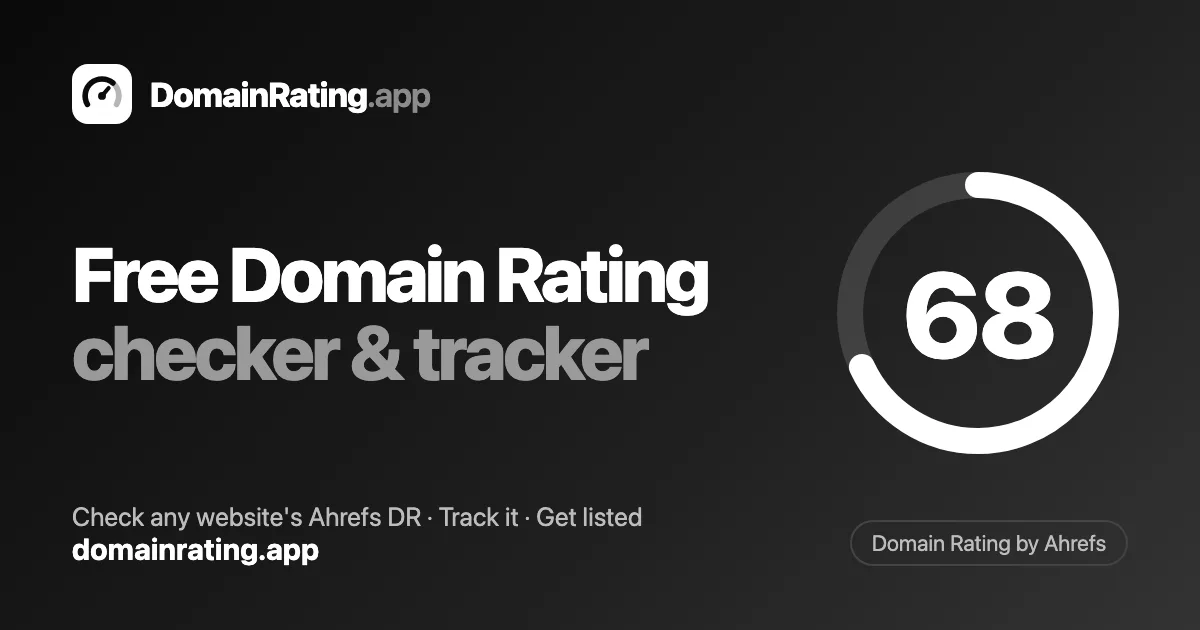 DomainRating.app screenshot 1