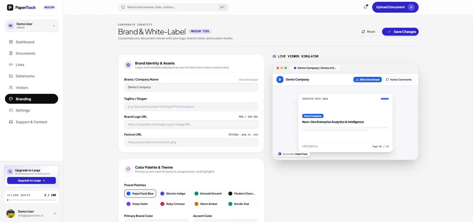 PaperTrack screenshot 1